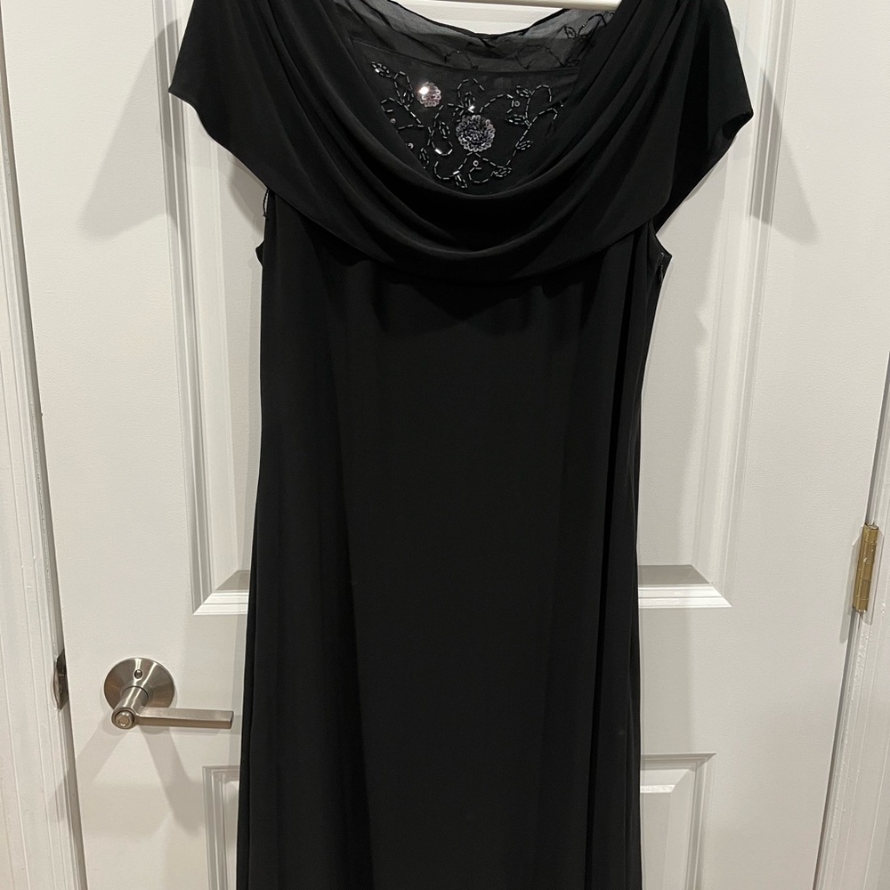 Elegant Black Evening/cocktail Dress